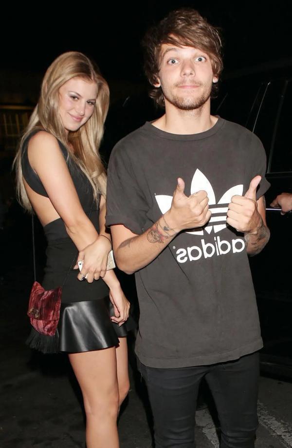  Louis Tomlinson and Briana Jungwirth 