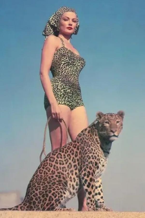 Gene Tierney Body Size