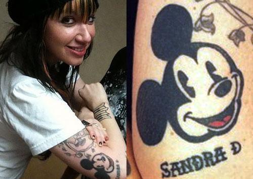 ash costello mickey mouse mom tattoo