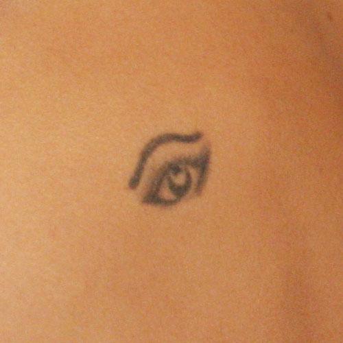 asia argento eye back tattoo