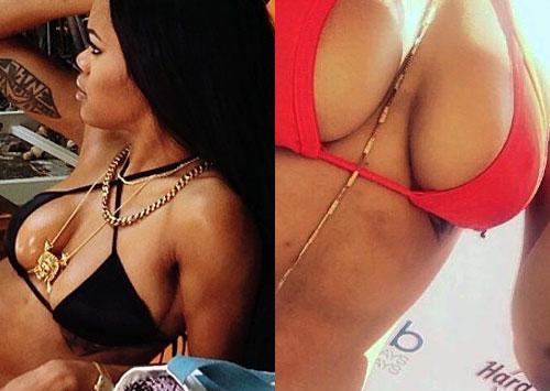 teyana taylor underboob tattoo