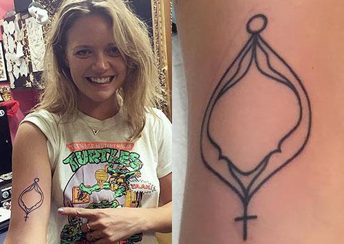 tove lo vagina tattoo