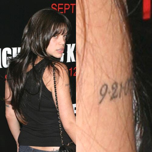 vanessa ferlito 9 21 07 shoulder tattoo