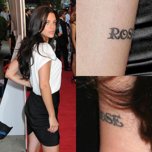 vanessa ferlito rose arm tattoo