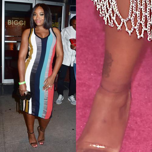 yandy smith harris ankle tattoo