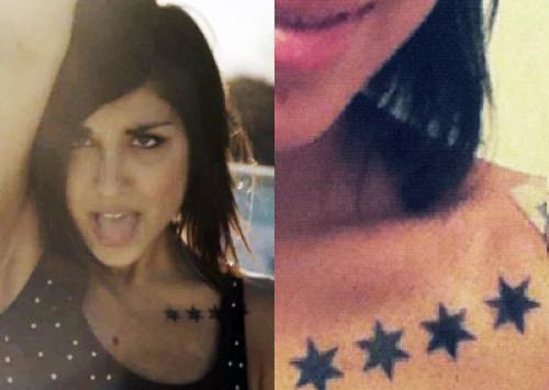 yasmine yousaf stars tattoo