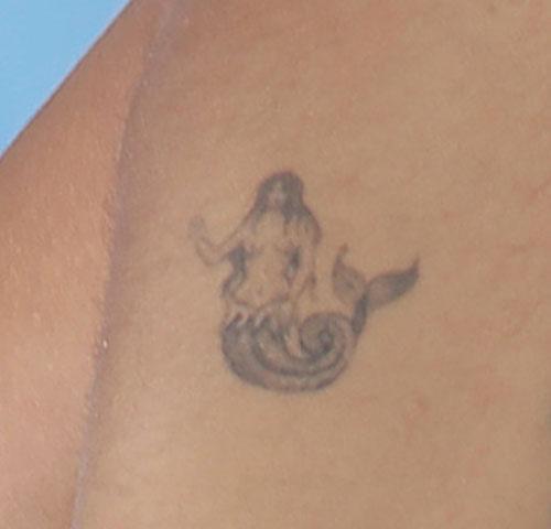 zoe kravitz mermaid arm tattoo
